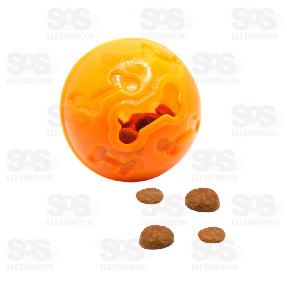 Bola Dispenser Para Petisco Cores Variadas Pet Toys